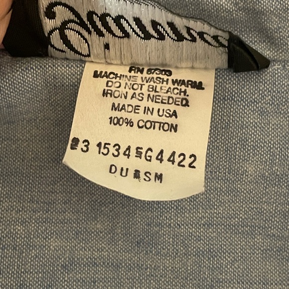 GIANNA VINTAGE CHAMBRAY EMBROIDERED WOMENS - Picture 6 of 8